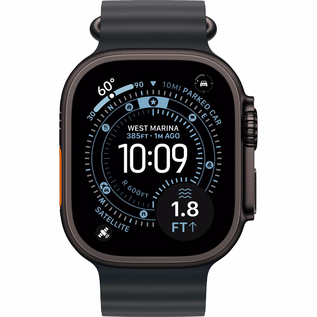 Apple Watch Ultra 2 — Чёрный Apple Watch Ultra 2, цвет чёрный — купить в Казани, фото